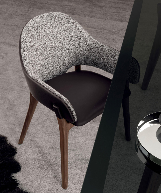 Fauteuil Design Clip 76cm, Noir, Métal, Par Paris Prix, Neuf Sous Emballage