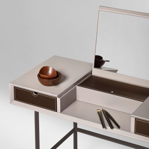 Coiffeuse design épuré pour chambre PYLOS