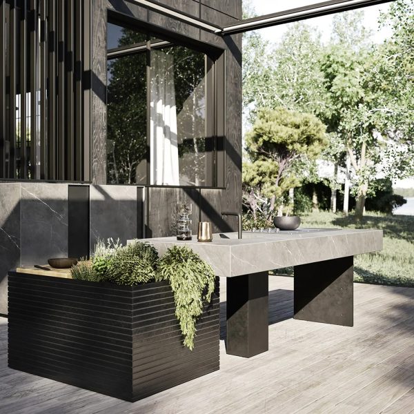 Cuisine-d'été-en-inox-et-ceramique Modulnova