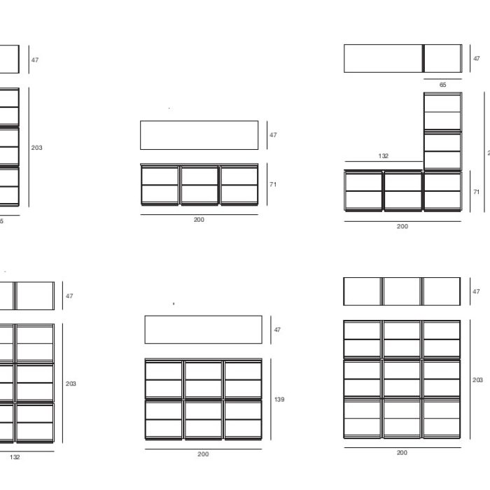 Meuble à composer Samara