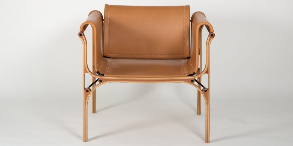 fauteuil retro en cuir