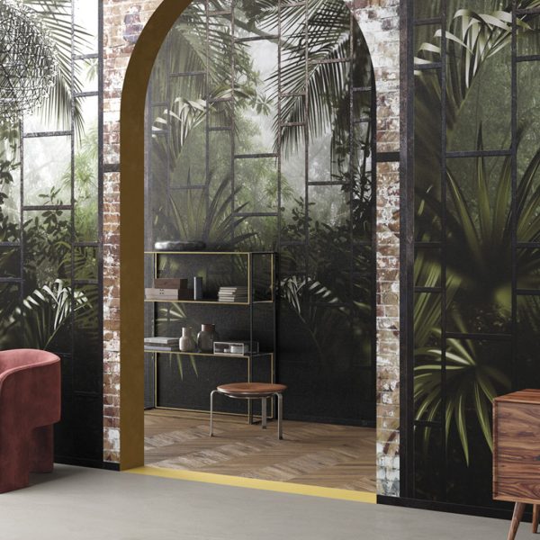 Papier peint panoramique sur-mesure ink via brera