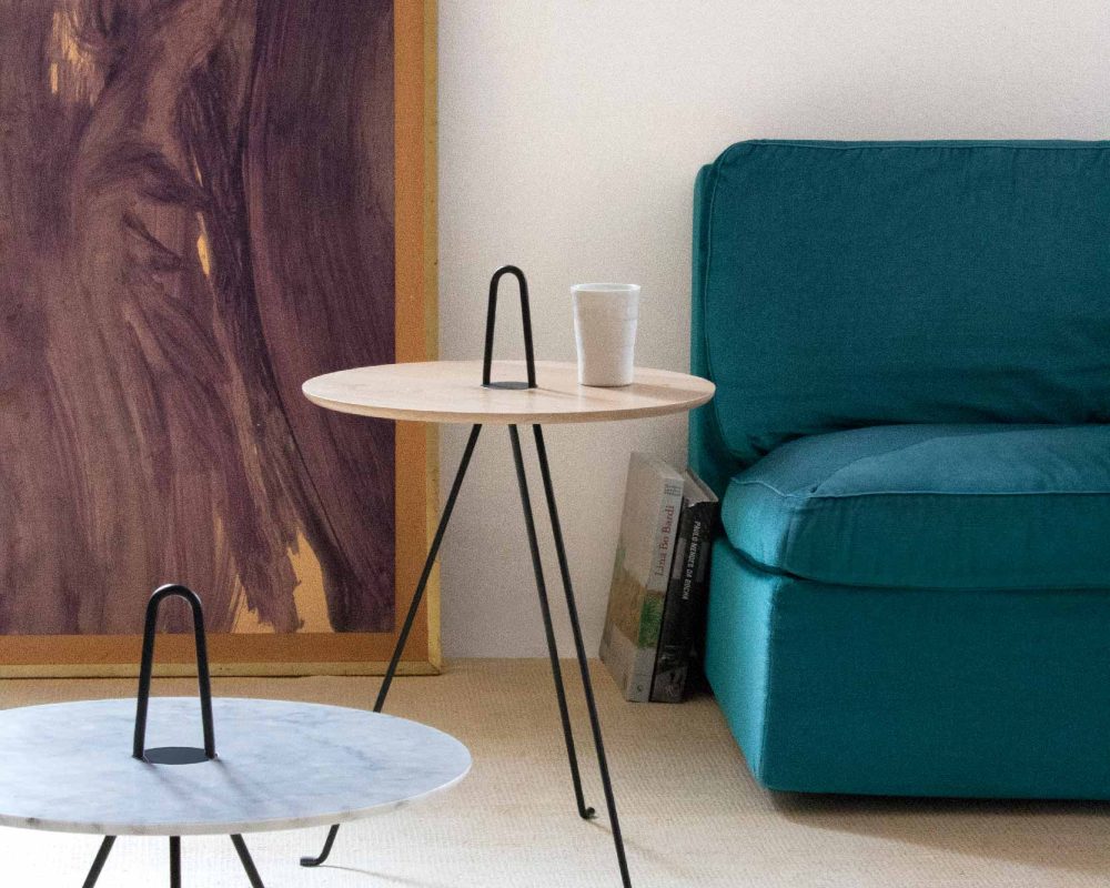 table d'appoint ronde